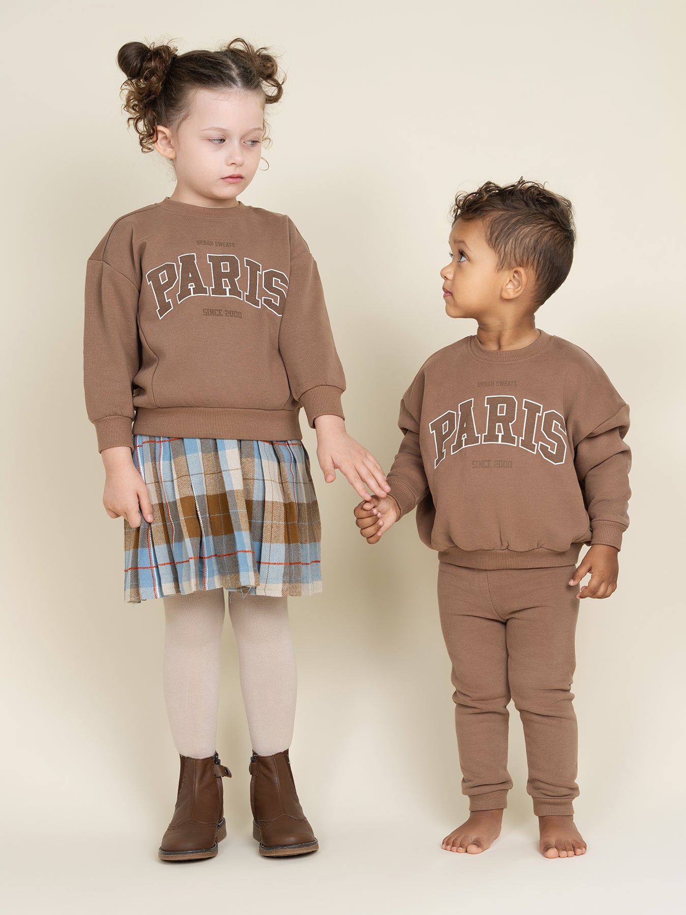 Brown Paris Pant Set